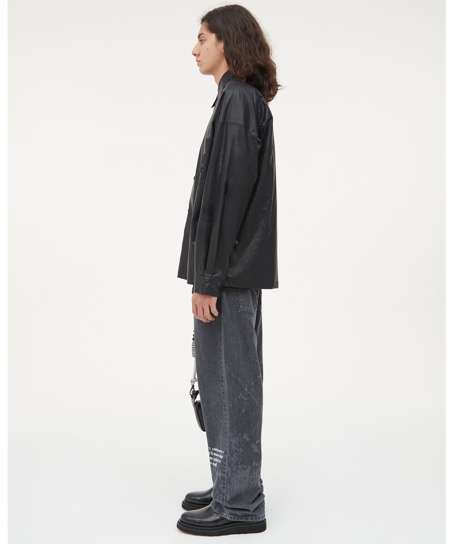 ★OY★DOUBLE POCKET WORK SHIRT - WHITE★正規品/韓国直送料込 DOUBLE POCKET WORK SHIRT - WHITE - 오와이 OY