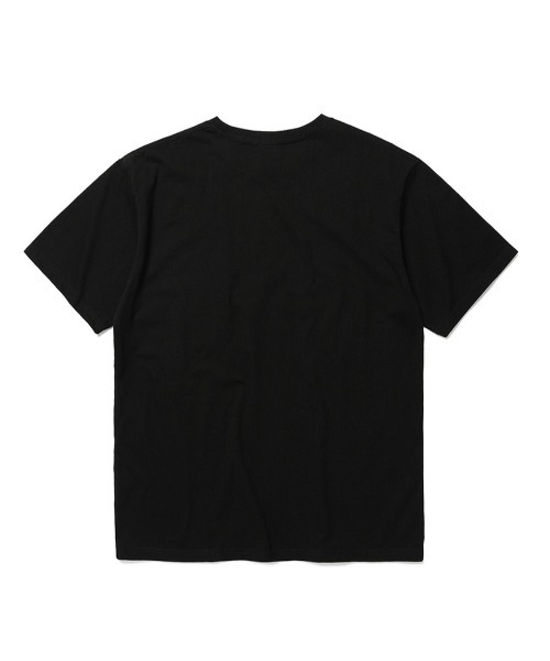 ★eessay★G clef T SHIRT - DARK CHACOAL★正規品/韓国送料込 A'GEM/9 × .kom『SINCITY/シンシティ』Hologram Logo T-Shirt