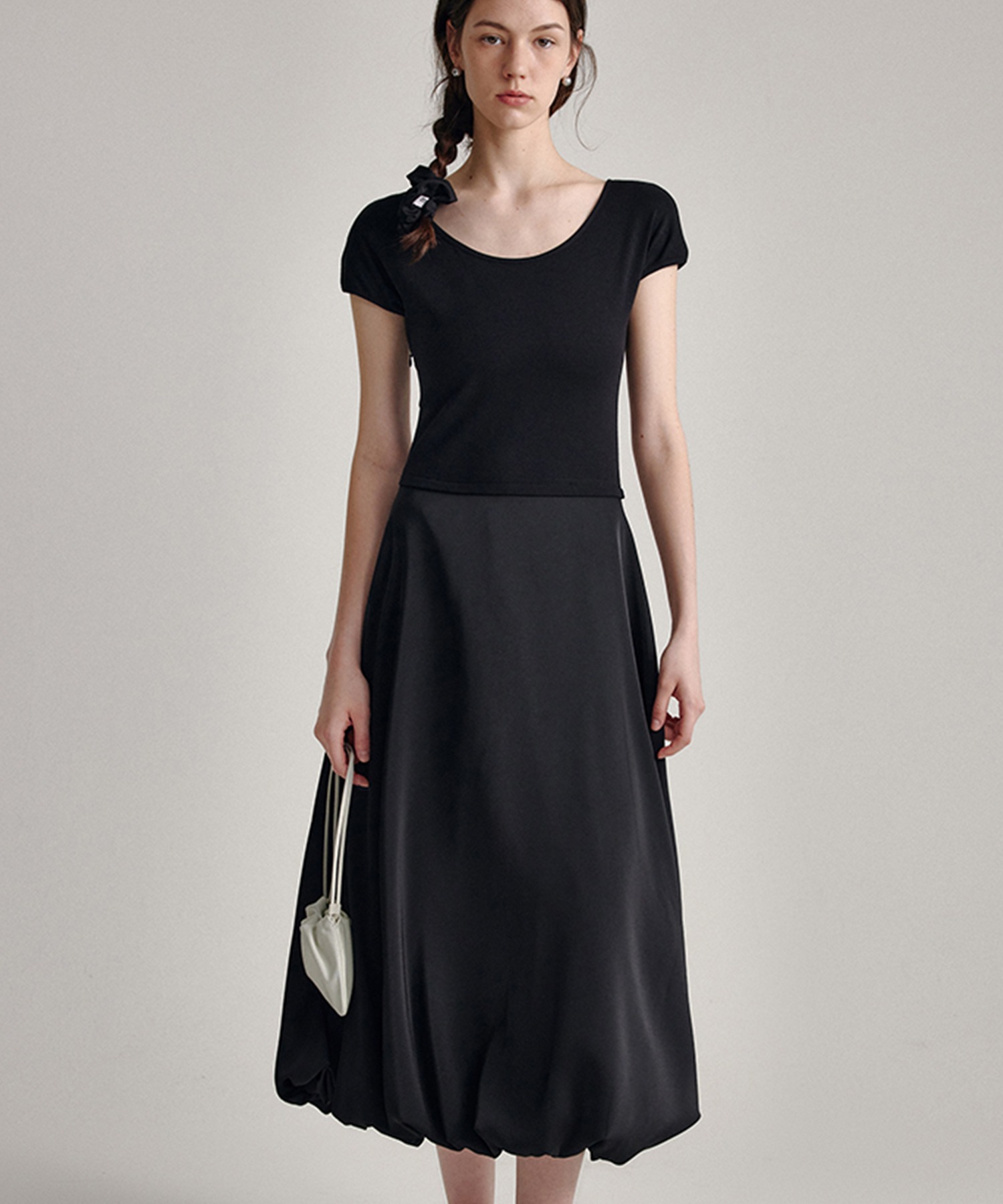 【ほぼ新品・試着のみ】Fano Studios 花柄パフスリーブワンピース fano studios ワンピース ほぼ新品・試着のみ】Fano Studios 花柄