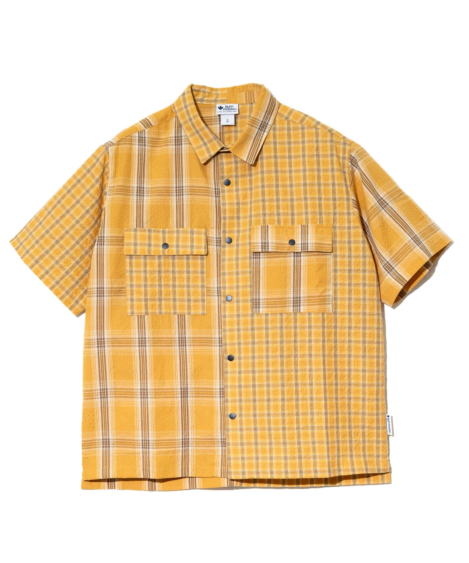 gym master — 2WAY Snap Button S/S Shirt