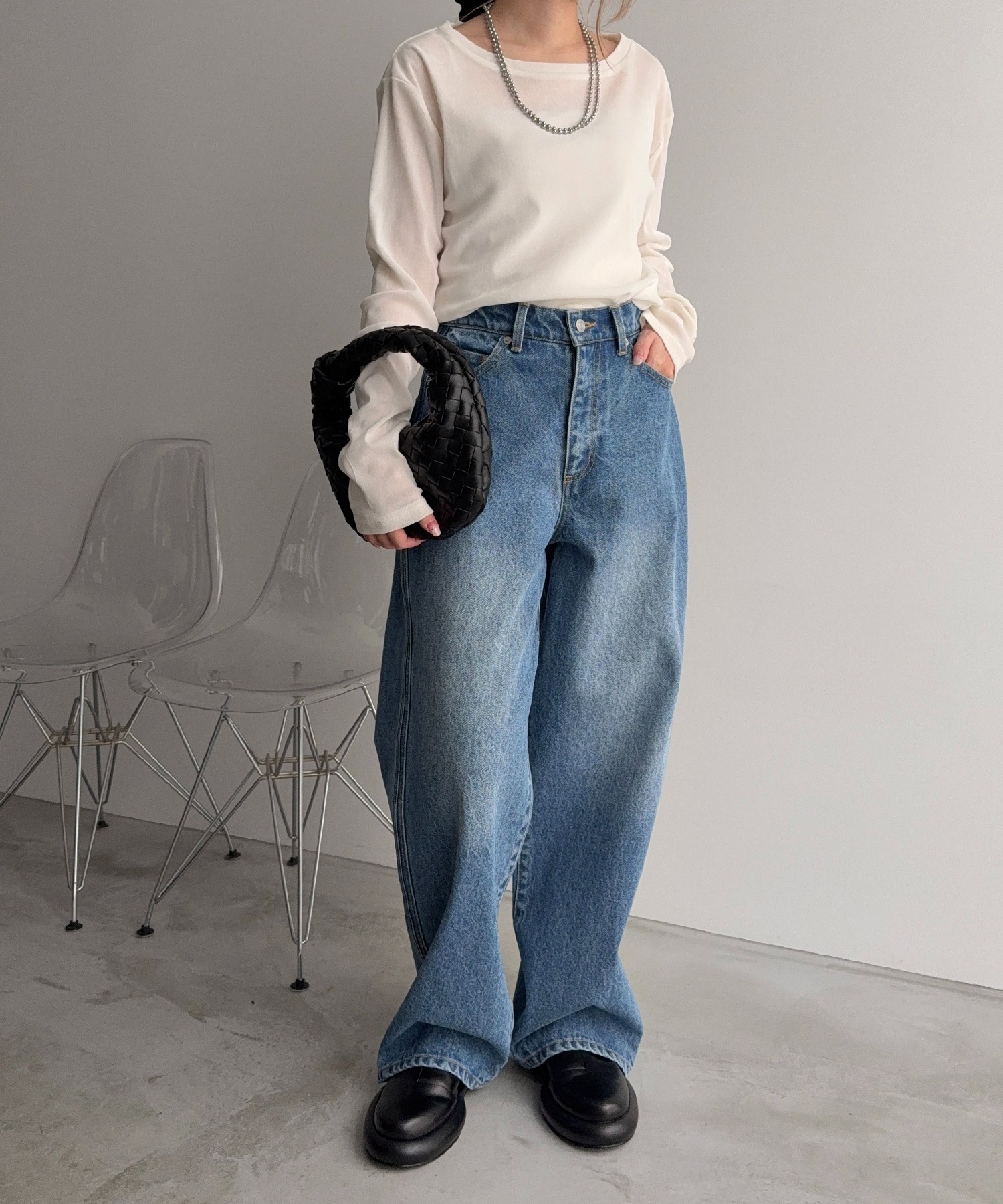 model：H159　着用サイズ：M