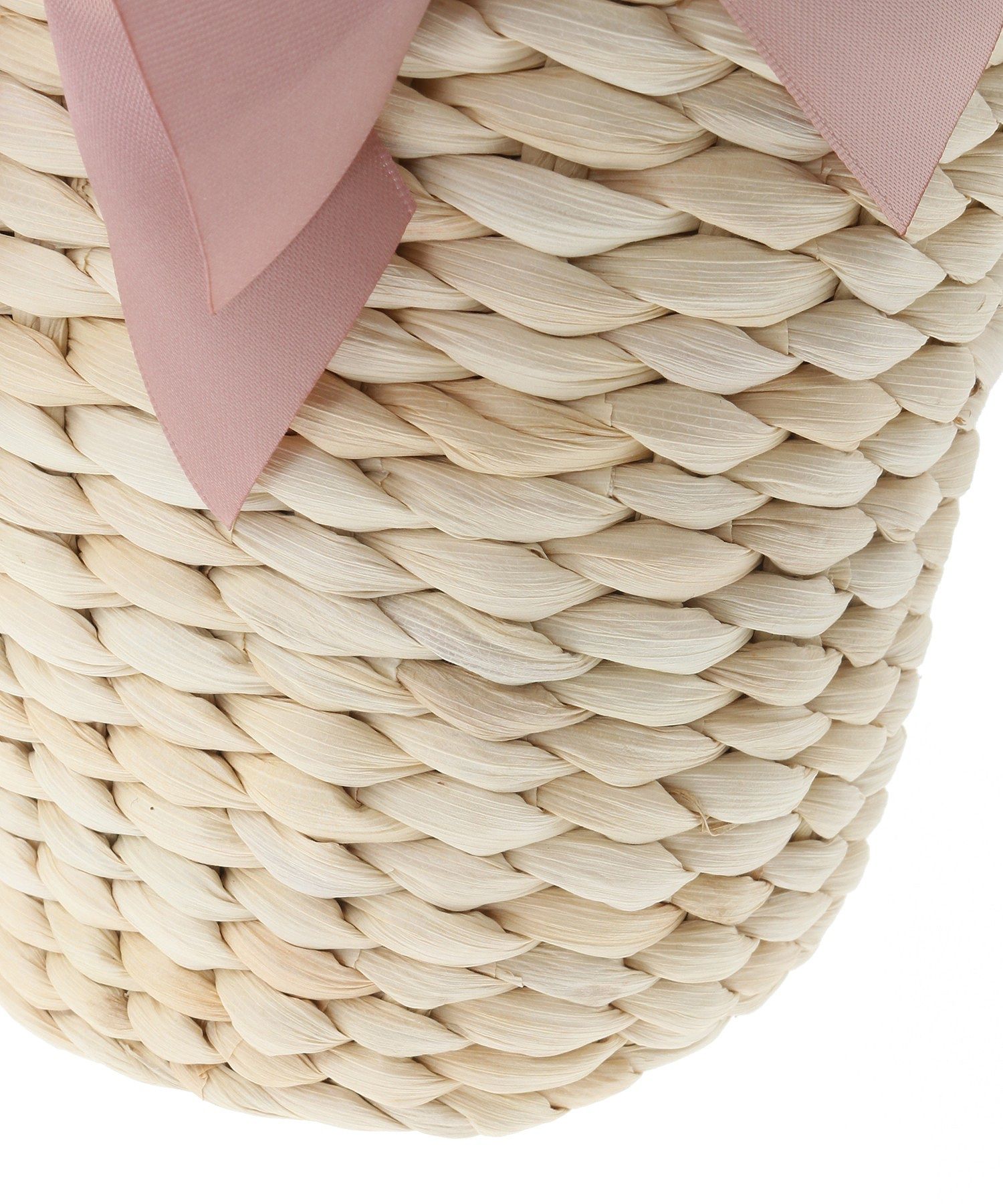 パールハンドルメイズリボンカゴバッグ 割引