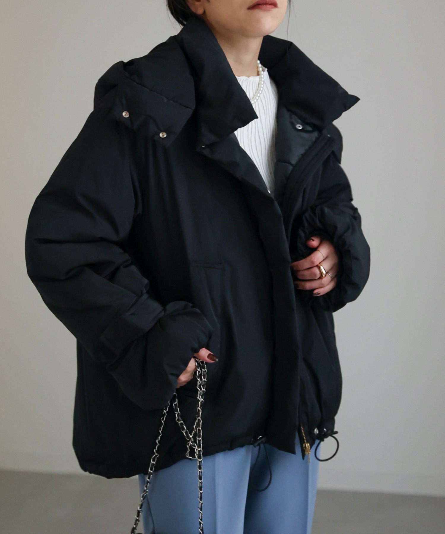model:156cm 着用サイズ:FREE