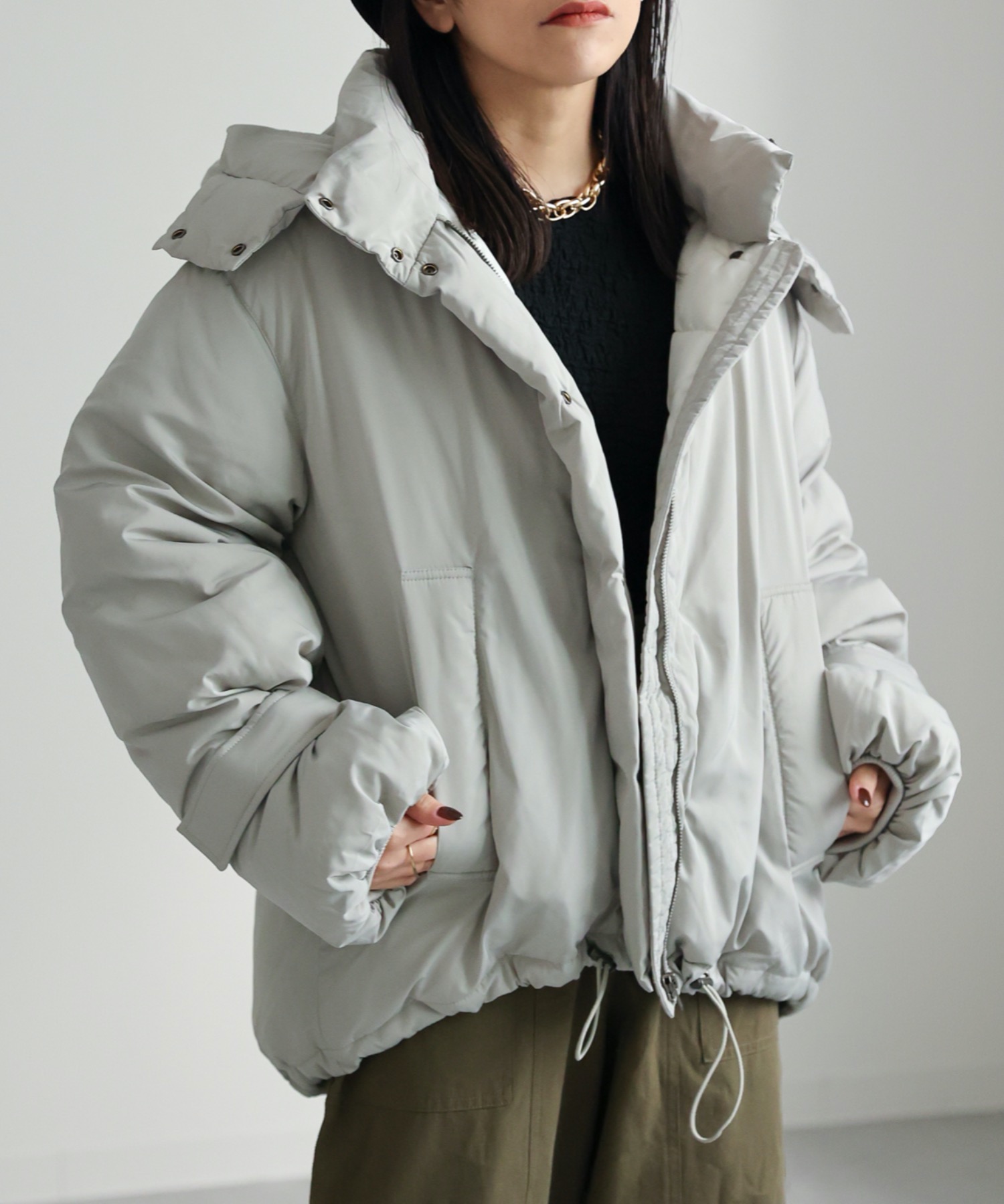model:156cm 着用サイズ:FREE
