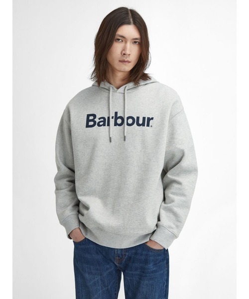 Barbour Brushed Nicholas OS Hoodie（バブアー ニコラス オーバーサイズ フード パーカー）