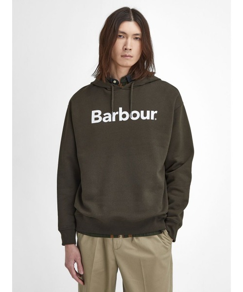 Barbour Brushed Nicholas OS Hoodie（バブアー ニコラス オーバーサイズ フード パーカー）