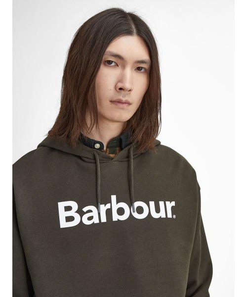 Barbour Brushed Nicholas OS Hoodie（バブアー ニコラス オーバーサイズ フード パーカー）