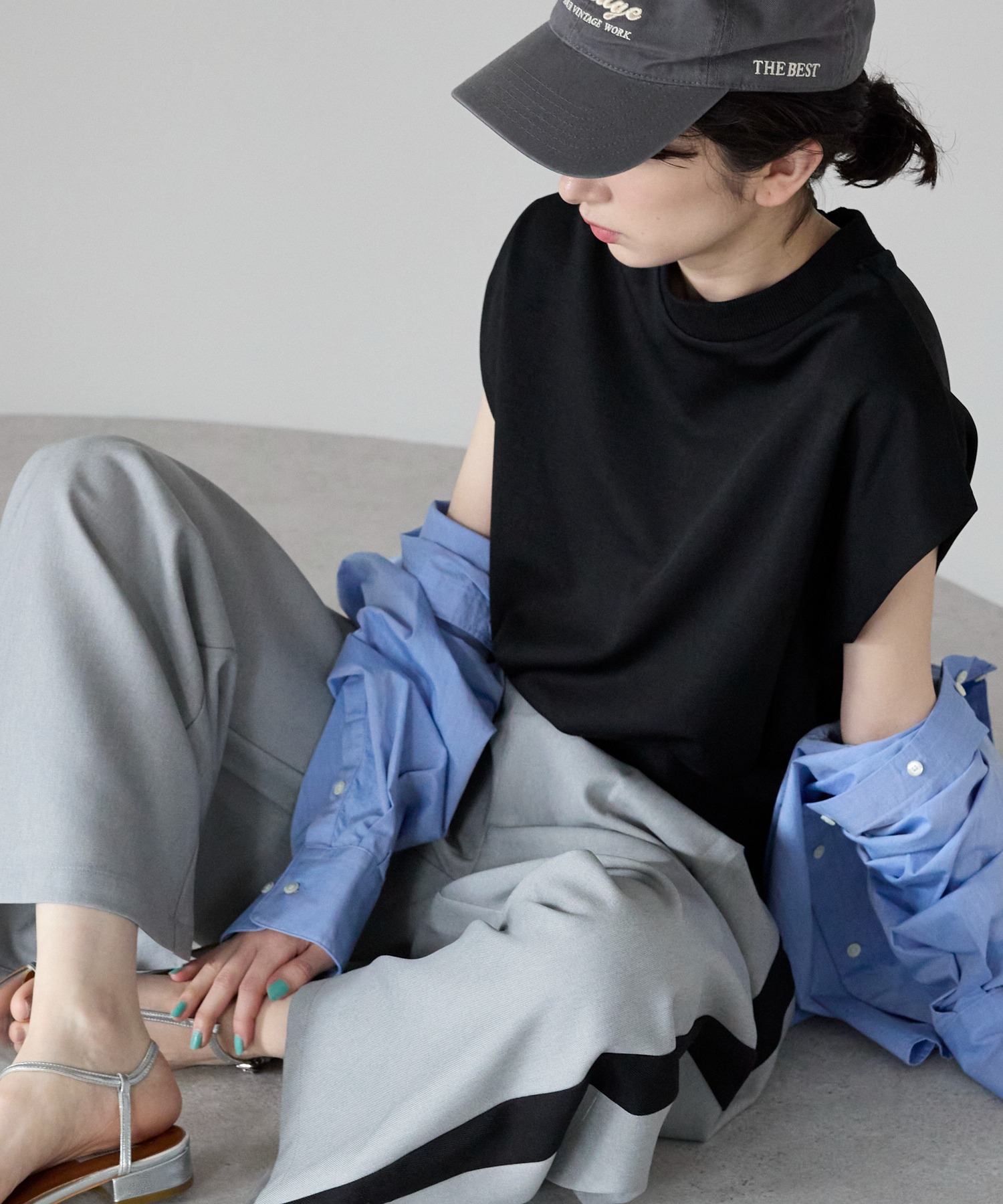model：166cm / size：F