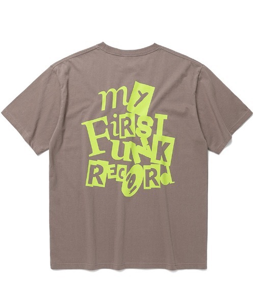 A'GEM/9 × .kom『CAVISH/カビシ』FUNK RECORD SS TEE/ファンキー