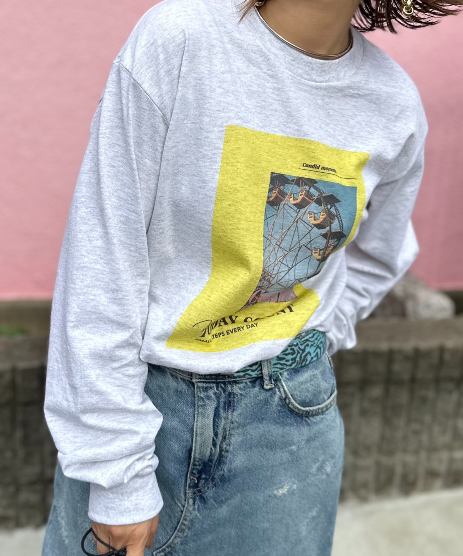 オートミール
model:154cm 着用サイズ:M