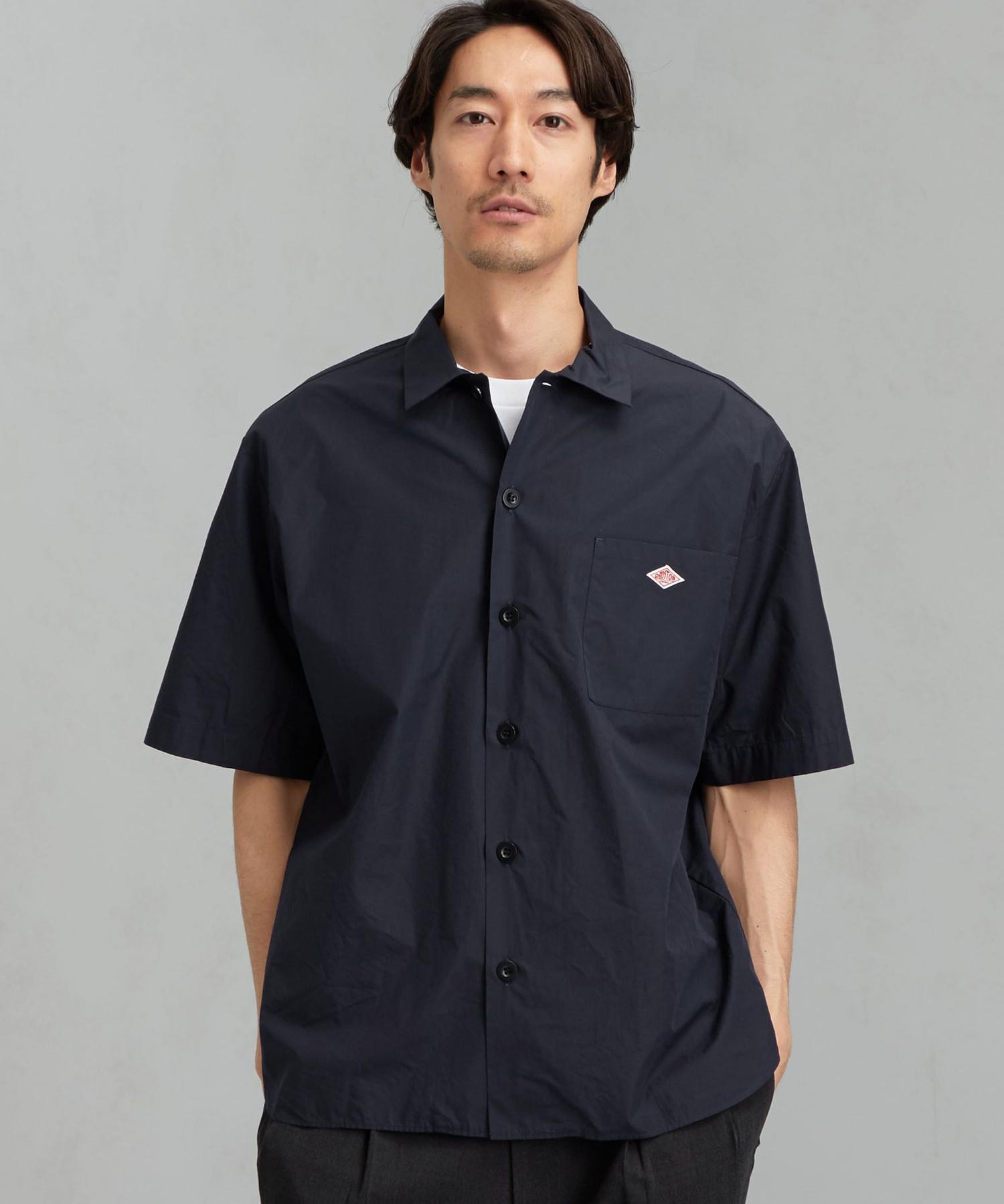商品詳細 ダントン Danton ポプリン ワイド 半袖 シャツ Green Label Relaxing グリーンレーベル リラクシング 公式通販