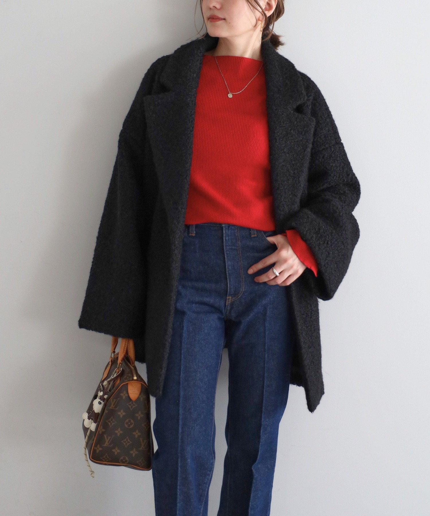 model:H158 着用サイズ:FREE