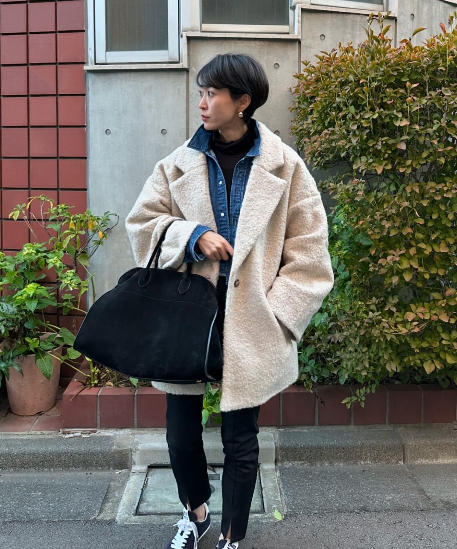 model:H157 着用サイズ:FREE