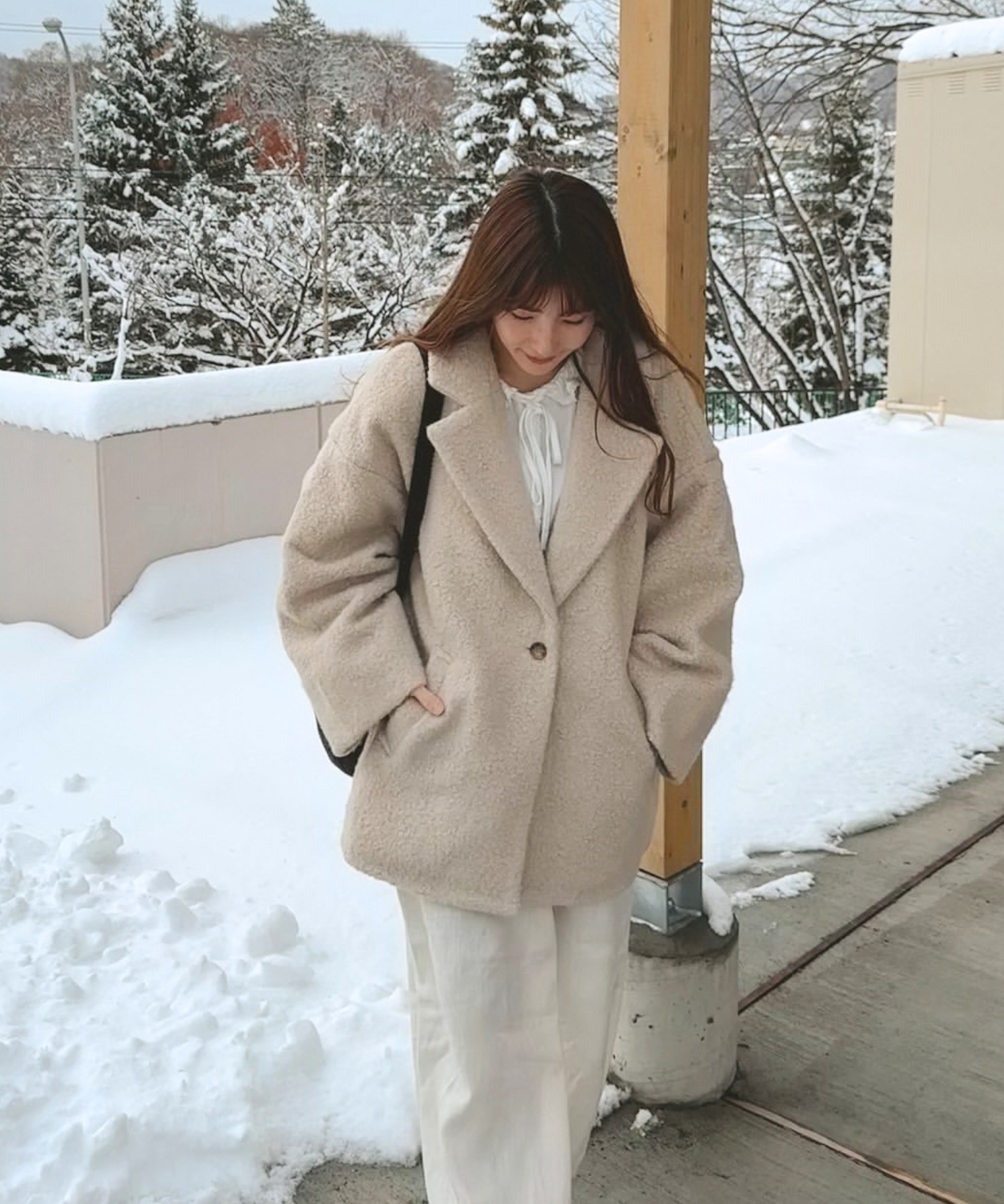 model:H157 着用サイズ:FREE