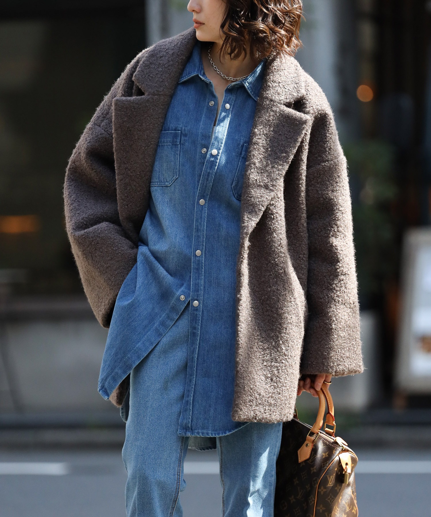 model:H158 着用サイズ:FREE