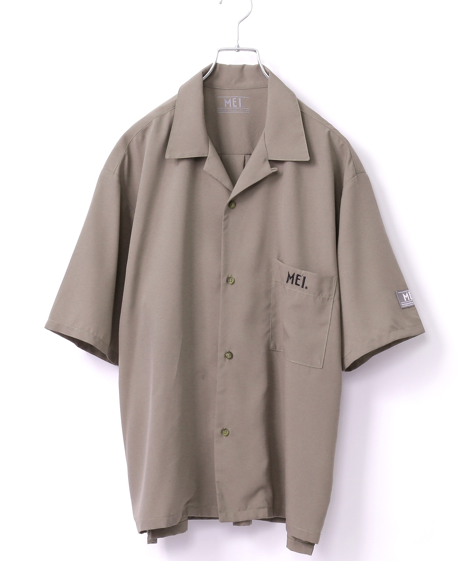めー♡様→専用です MEI/メイ MONO-MART別注 リラックスオープンカラー半袖シャツ