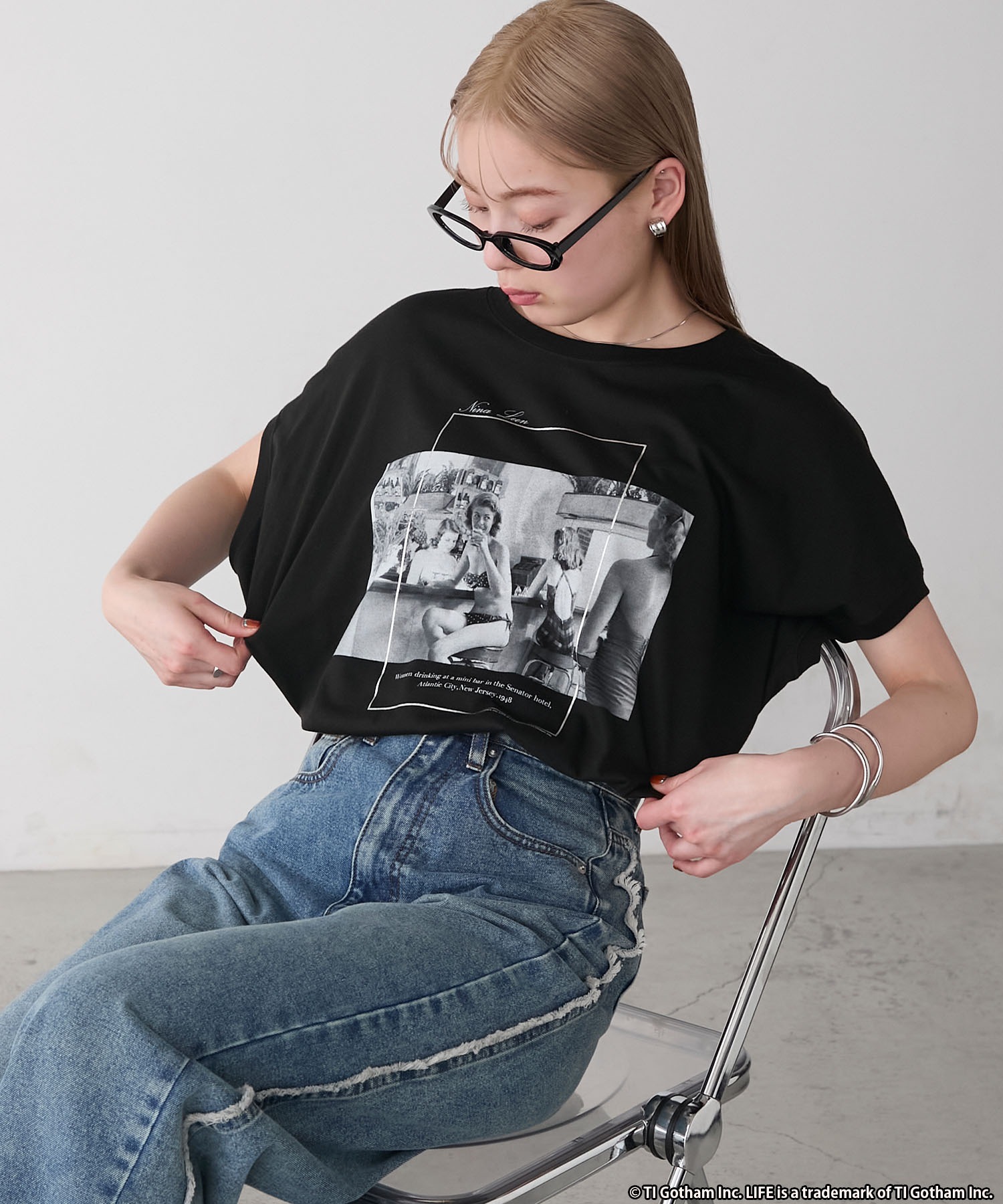 2025新入荷 forksy.】【GOOD LIFE SPEED】グッドロックスピード別注 ROCK トップス