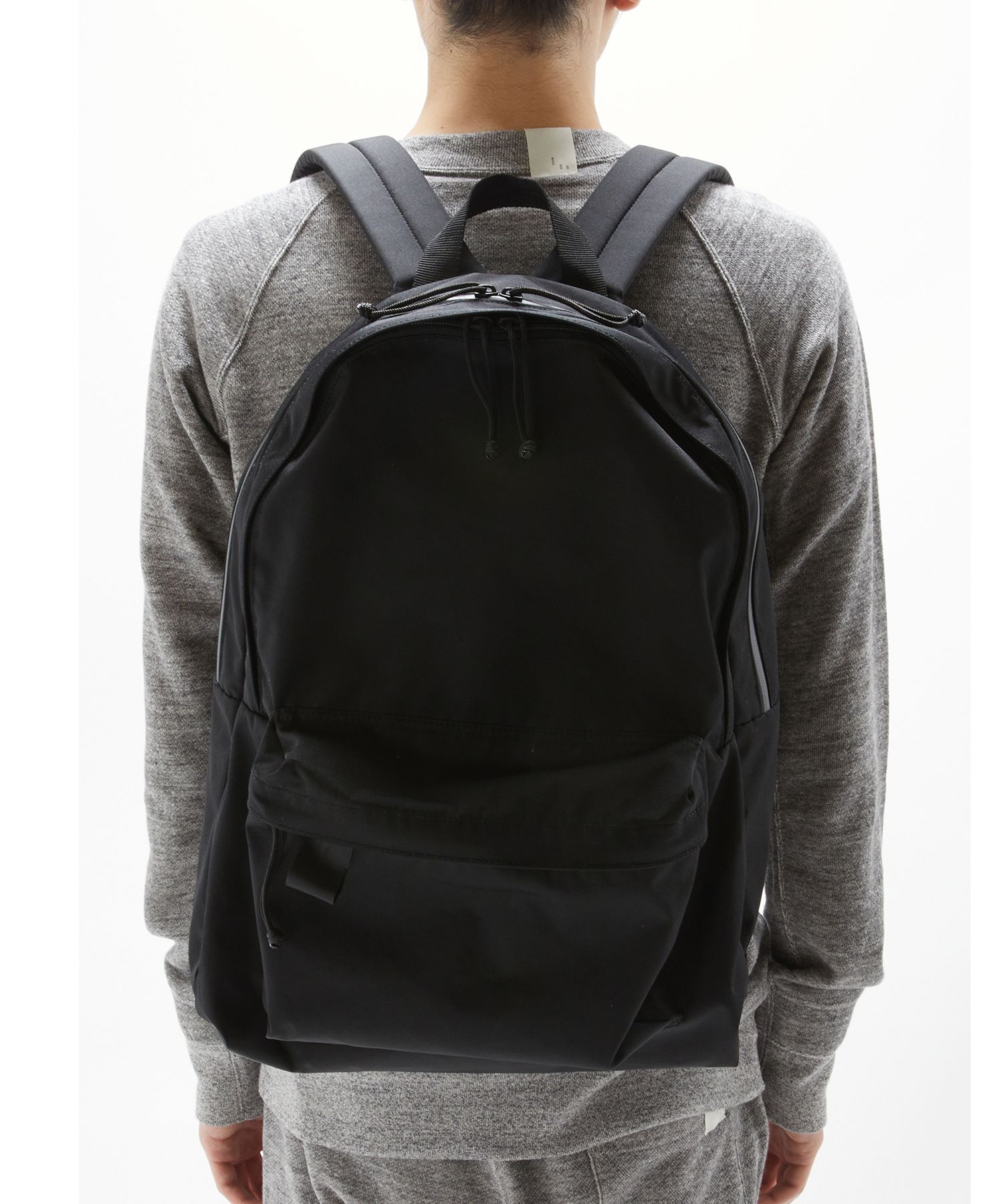 Nハリウッド　吉田カバン　美品　ブラックナイロンバックパック BACK PACK (LARGE) N.HOOLYWOOD COMPILE│N-HOOLYWOOD.COM