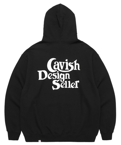 A'GEM/9 × .kom『CAVISH/カビシ』SELLER LOGO HOODIE/ロゴ フーディー