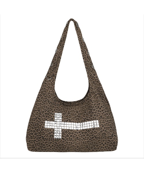 A'GEM/9 × .kom 『NIIER NOR/ニアノア』 CROSS STUD SHOULDER BAG