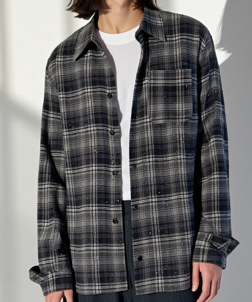 極美品EMPORIO ARMANIラミーチェックジャケットJUDEライン46 極美品EMPORIO ARMANIラミーチェックジャケットJUDEライン46