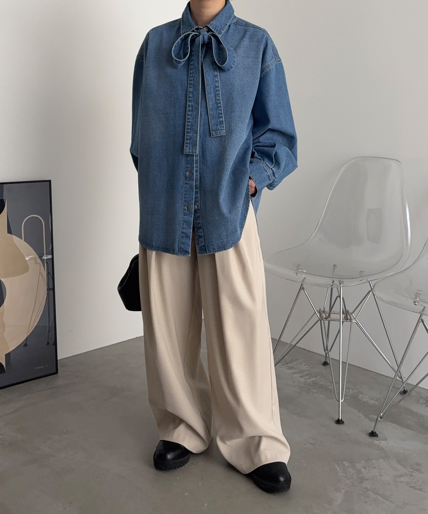 model：H149　着用サイズ：F