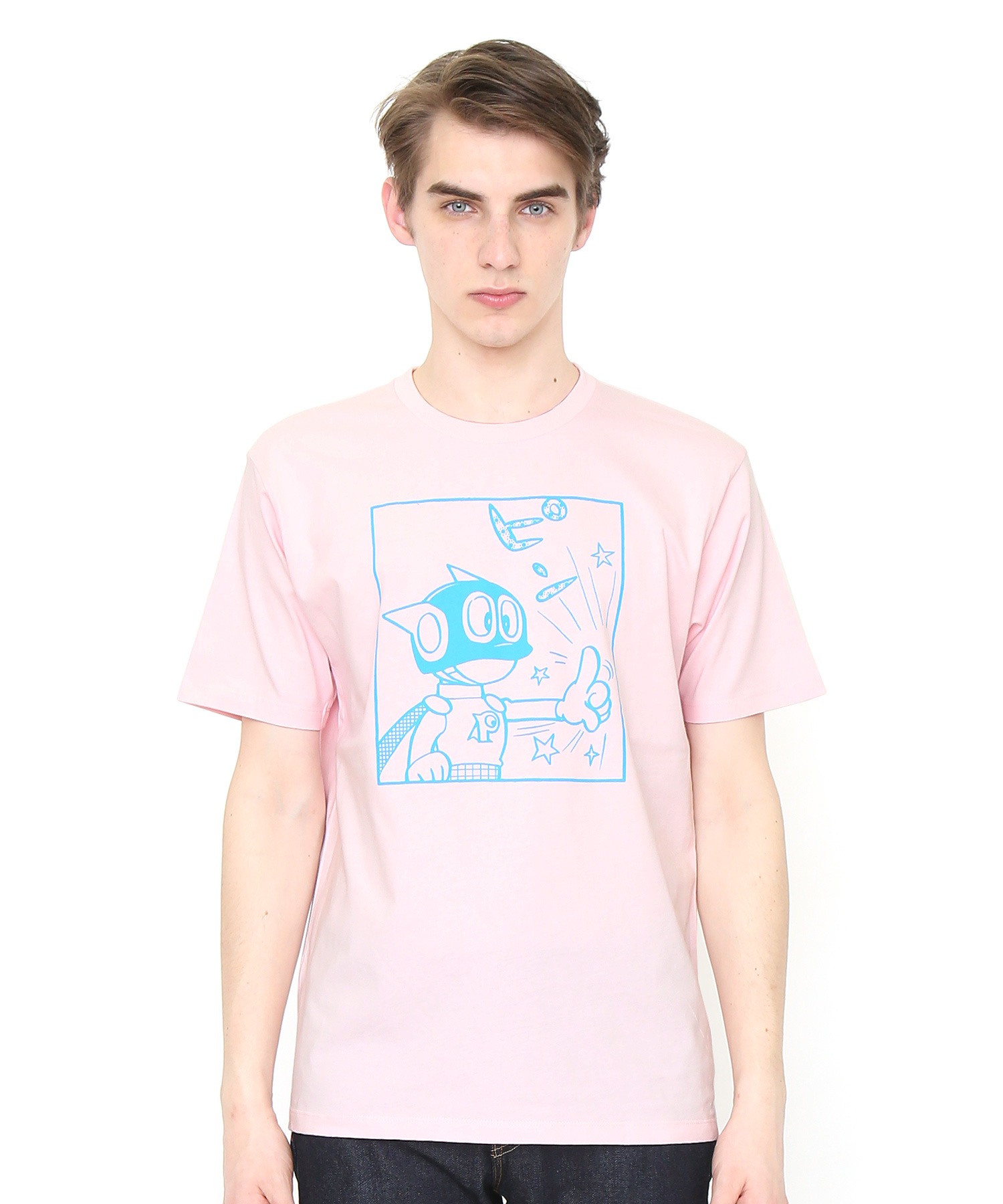 パーマン 藤子 F 不二雄キャラクターズ Tシャツ フロストピンク
