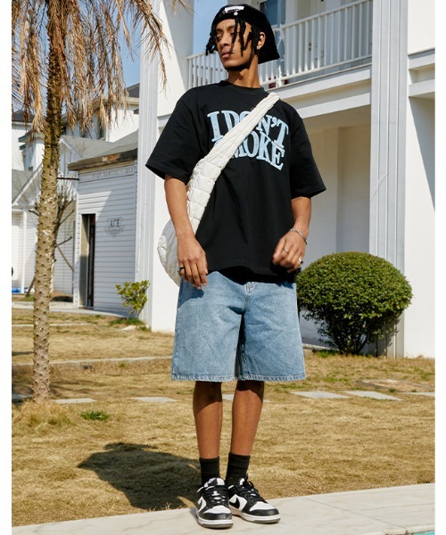 タグ付き✨アパルトモン　totem AラインTシャツ　半袖カットソー　ブラック ポケットTシャツ TIMON BLACK