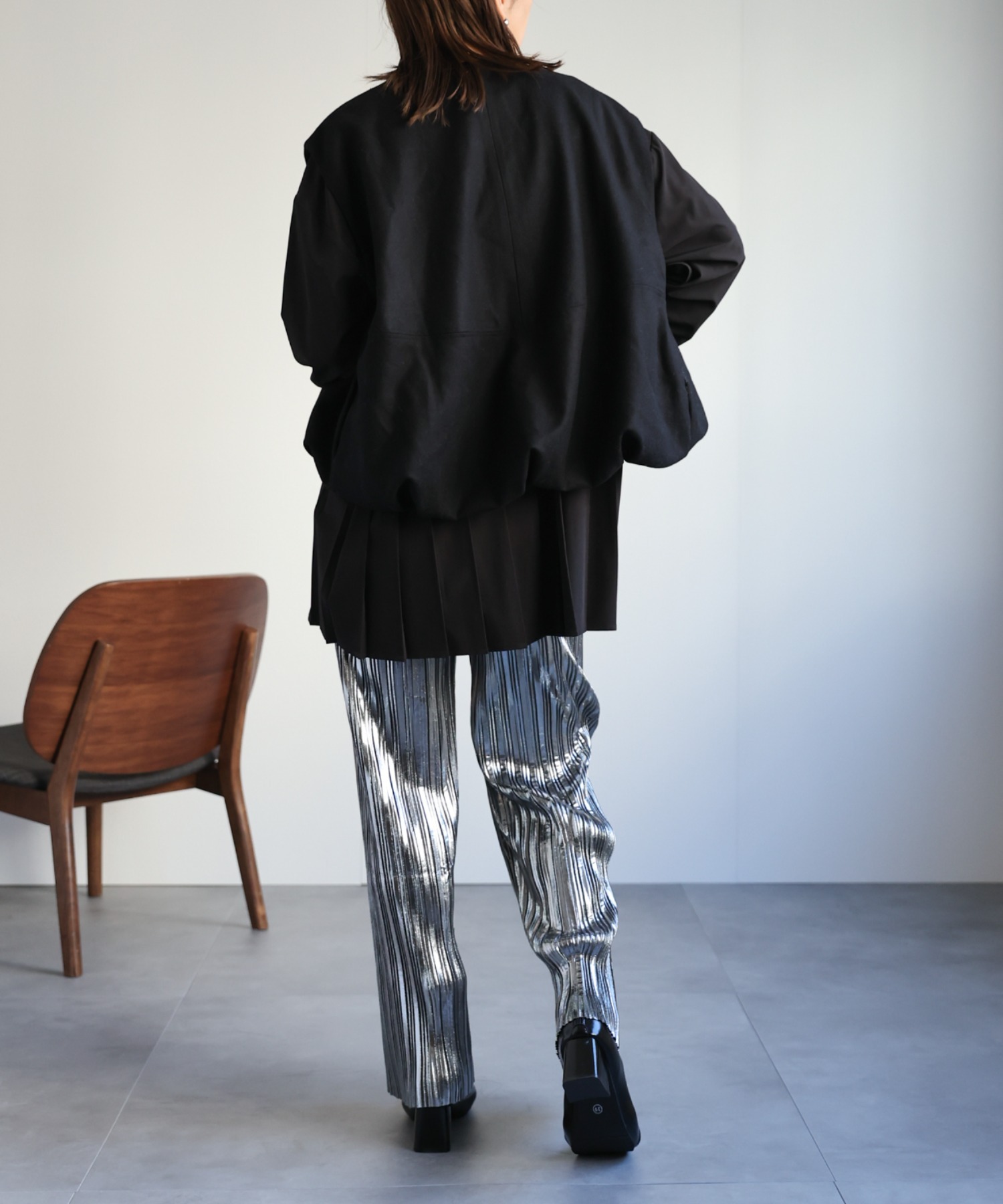 model:162㎝　着用サイズ:FREE