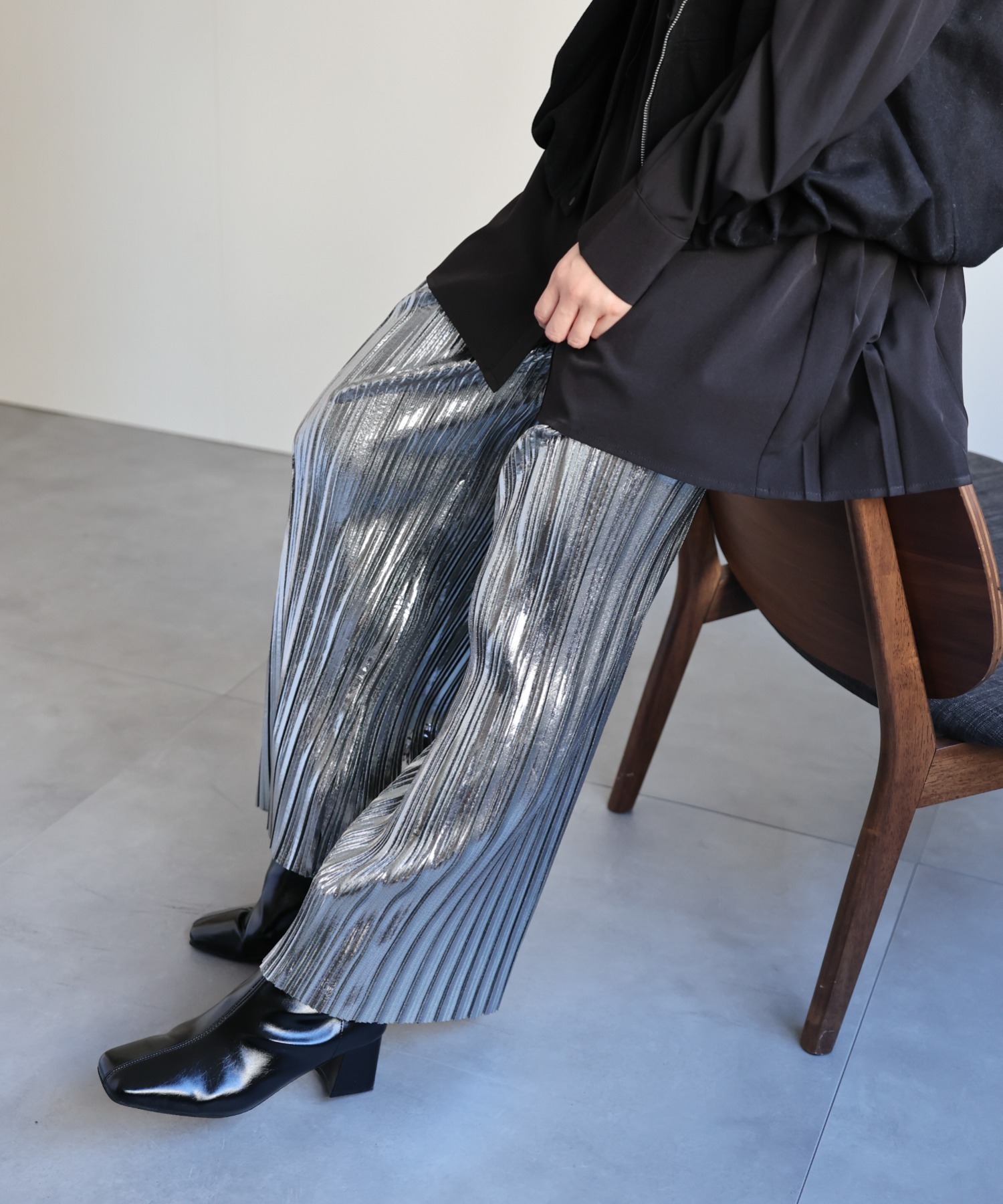 model:162㎝　着用サイズ:FREE