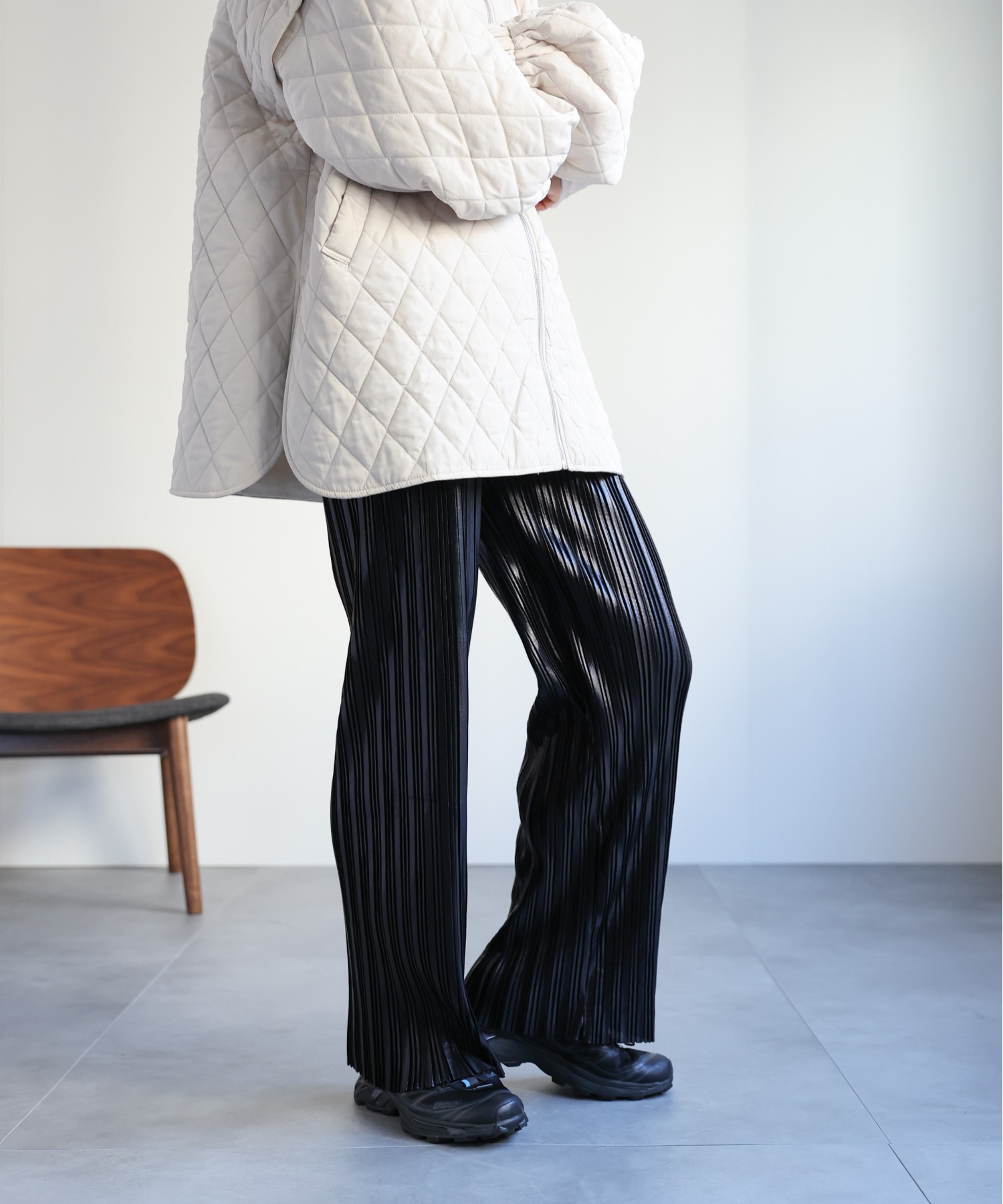 model:162㎝　着用サイズ:FREE