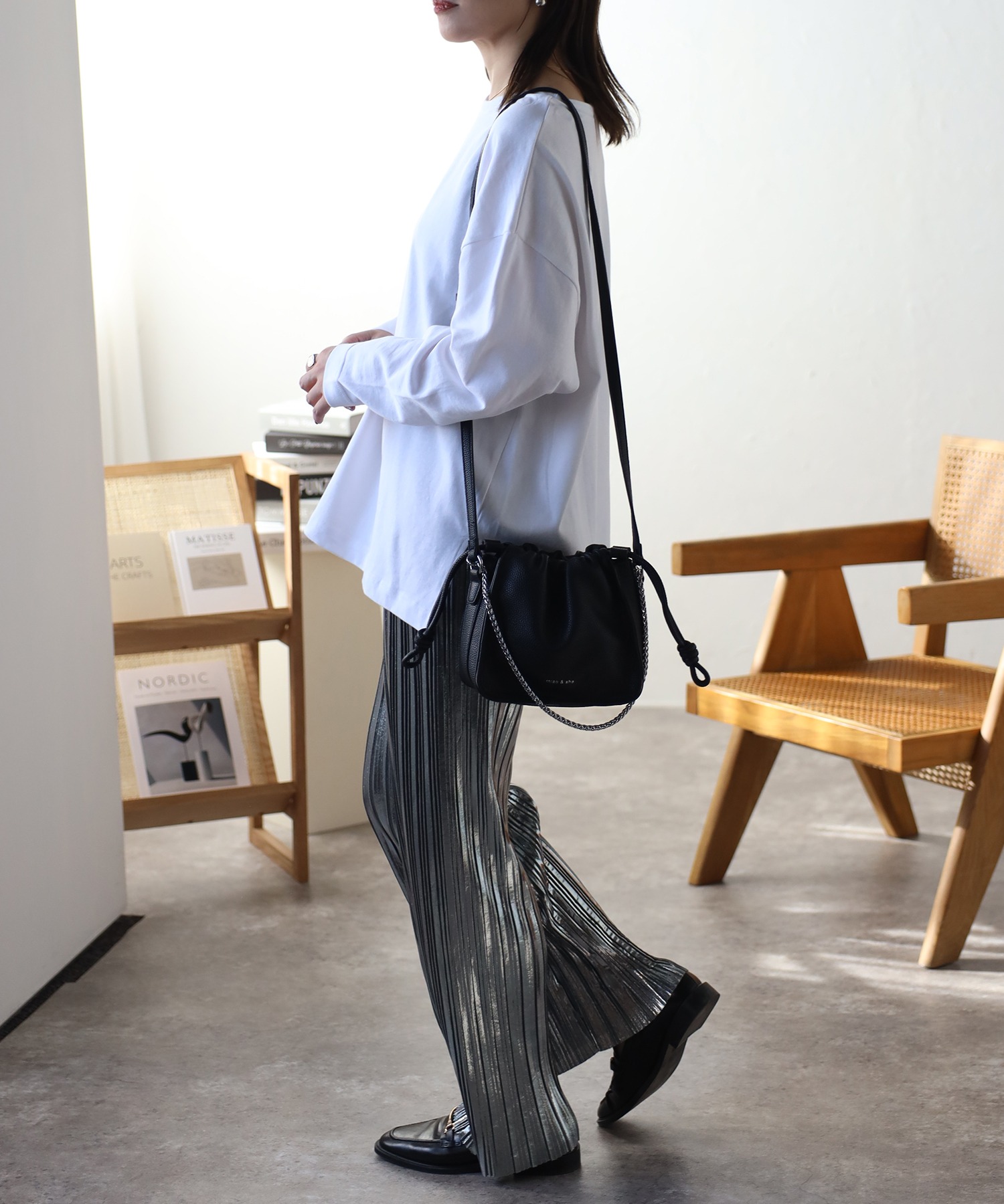 model:162㎝　着用サイズ:FREE