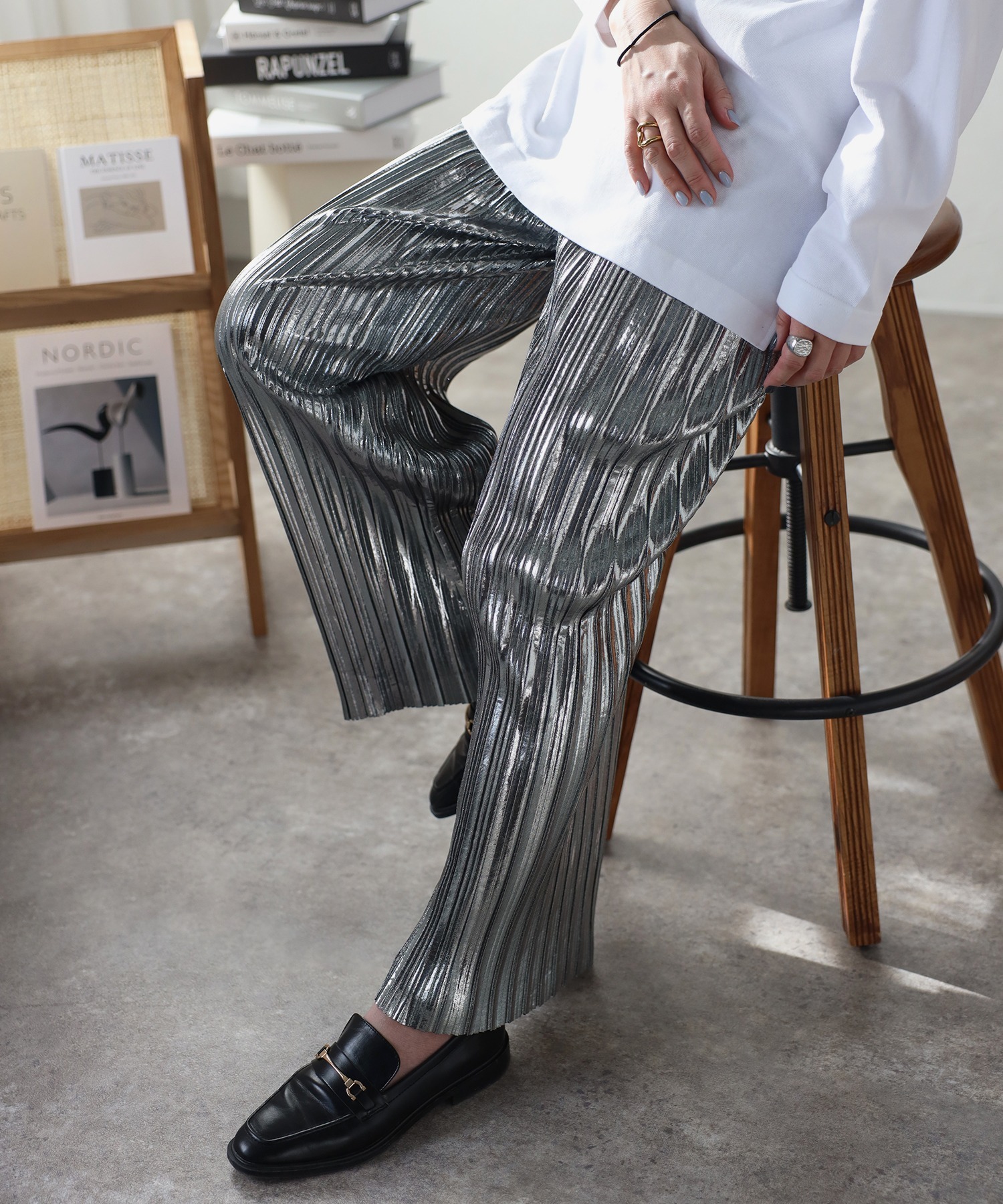 model:162㎝　着用サイズ:FREE