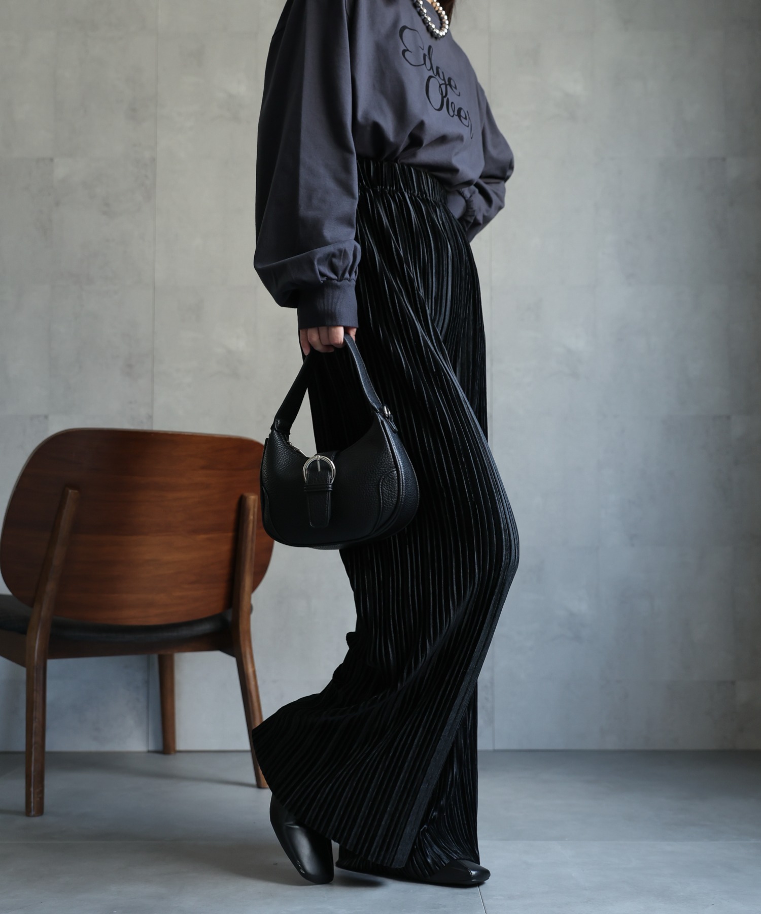 model:156㎝　着用サイズ:FREE
