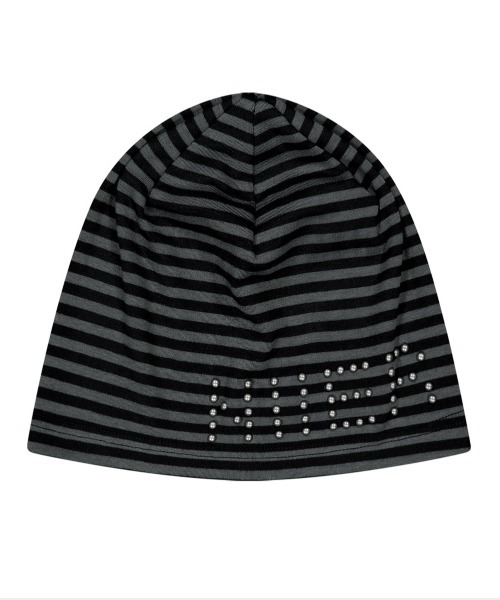 A'GEM/9 × .kom 『NIIER NOR/ニアノア』 NN BEANIE/スタッズデザイン