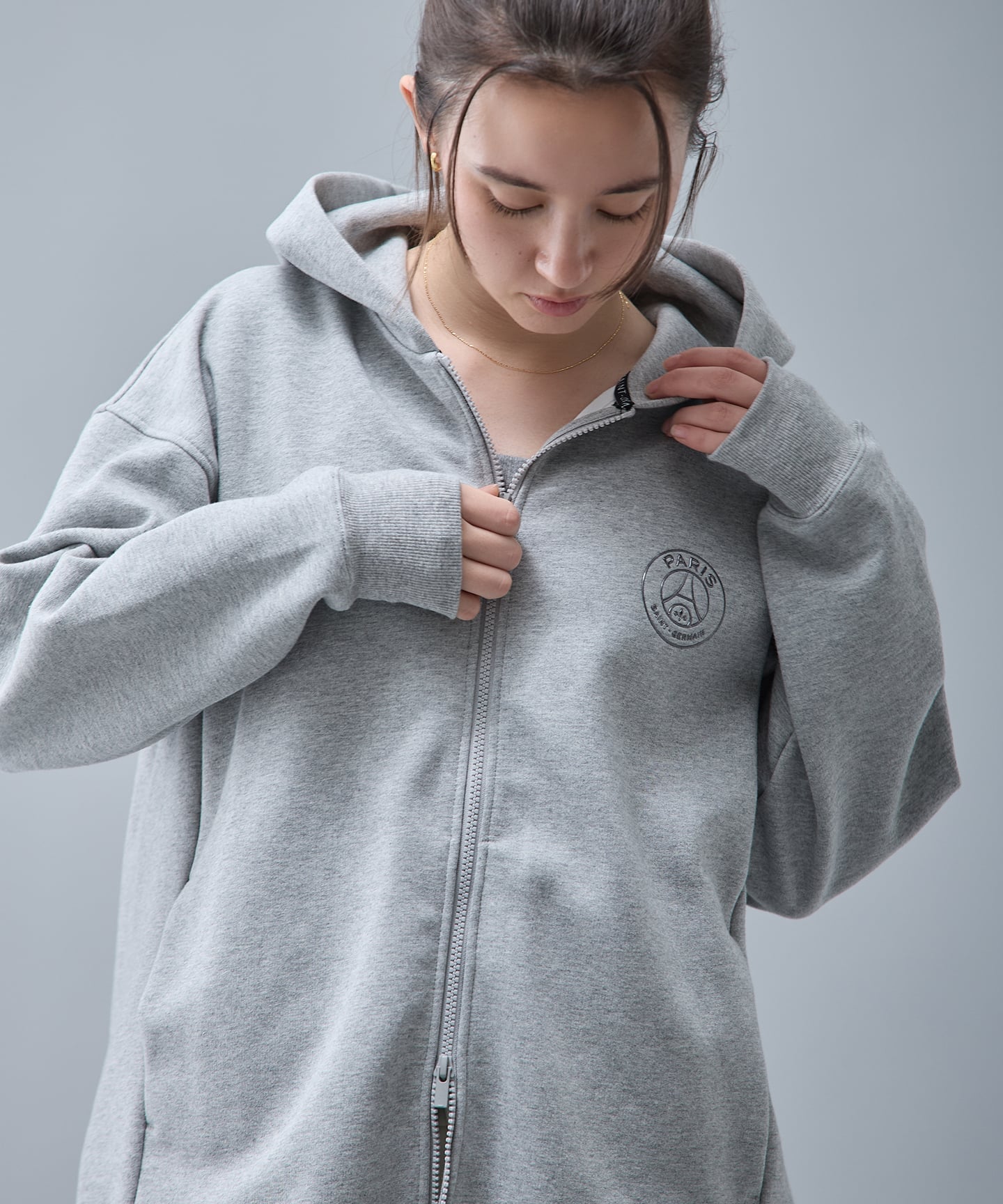 Paris Saint‑Germain JP Dual Layer Zip — двухслойная куртка на молнии