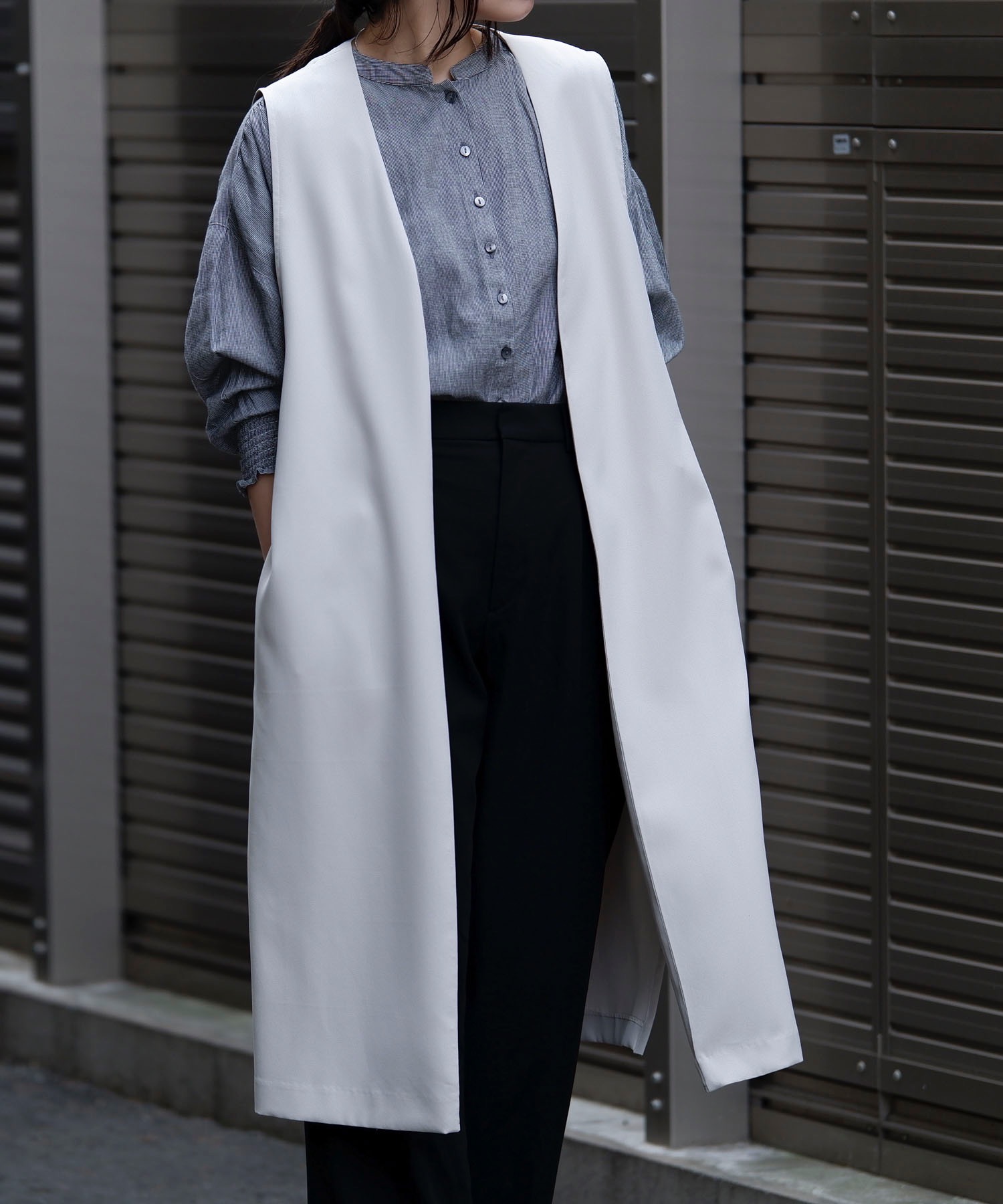 model:H163 着用サイズ:M