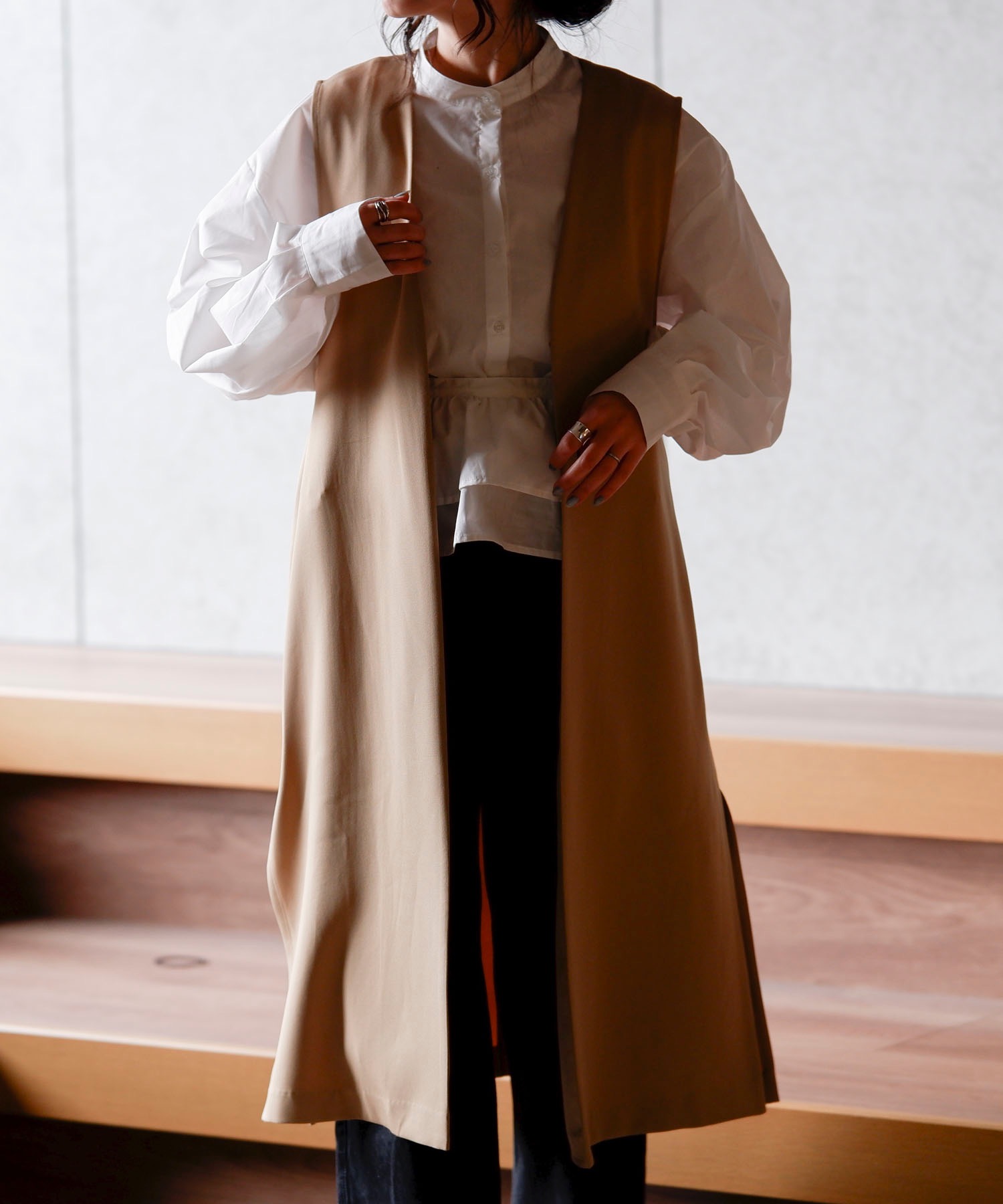 model:H163 着用サイズ:M
