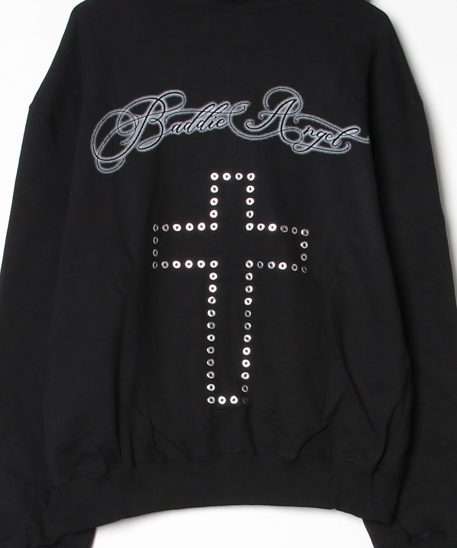 A'GEM/9 × .kom 『NIIER NOR/ニアノア』 BA-CROSS EYELET HOOD ZIP-UP