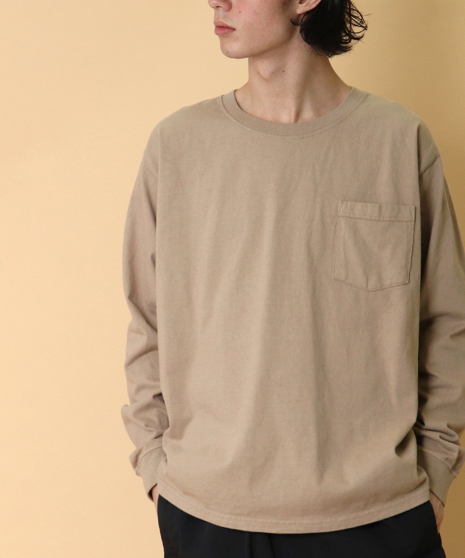 Goodwear グッドウェア Longsleeve T Shirts ロングスリーブtシャツ 長袖tシャツ ロンt ポケットtシャツ The Barefoot Salle De Bal The Barefoot Online サルデバル ザベアフット オンライン