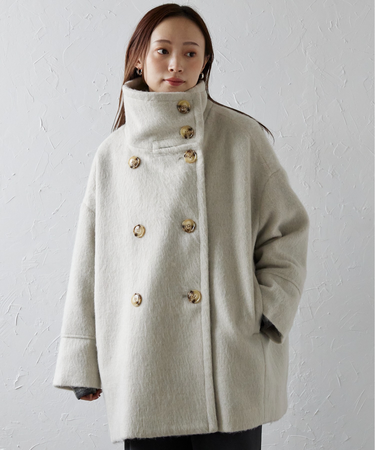 model：158cm 着用サイズ：FREE