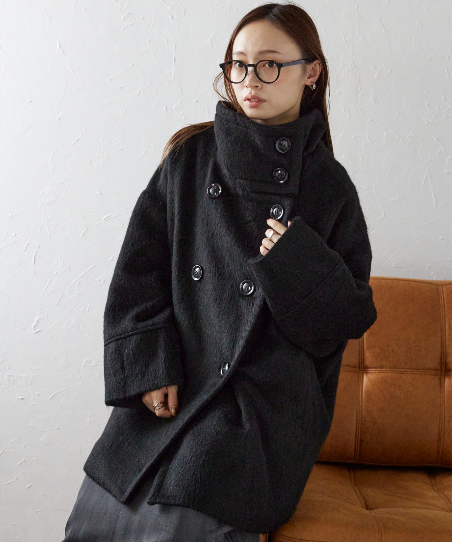 model：158cm 着用サイズ：FREE