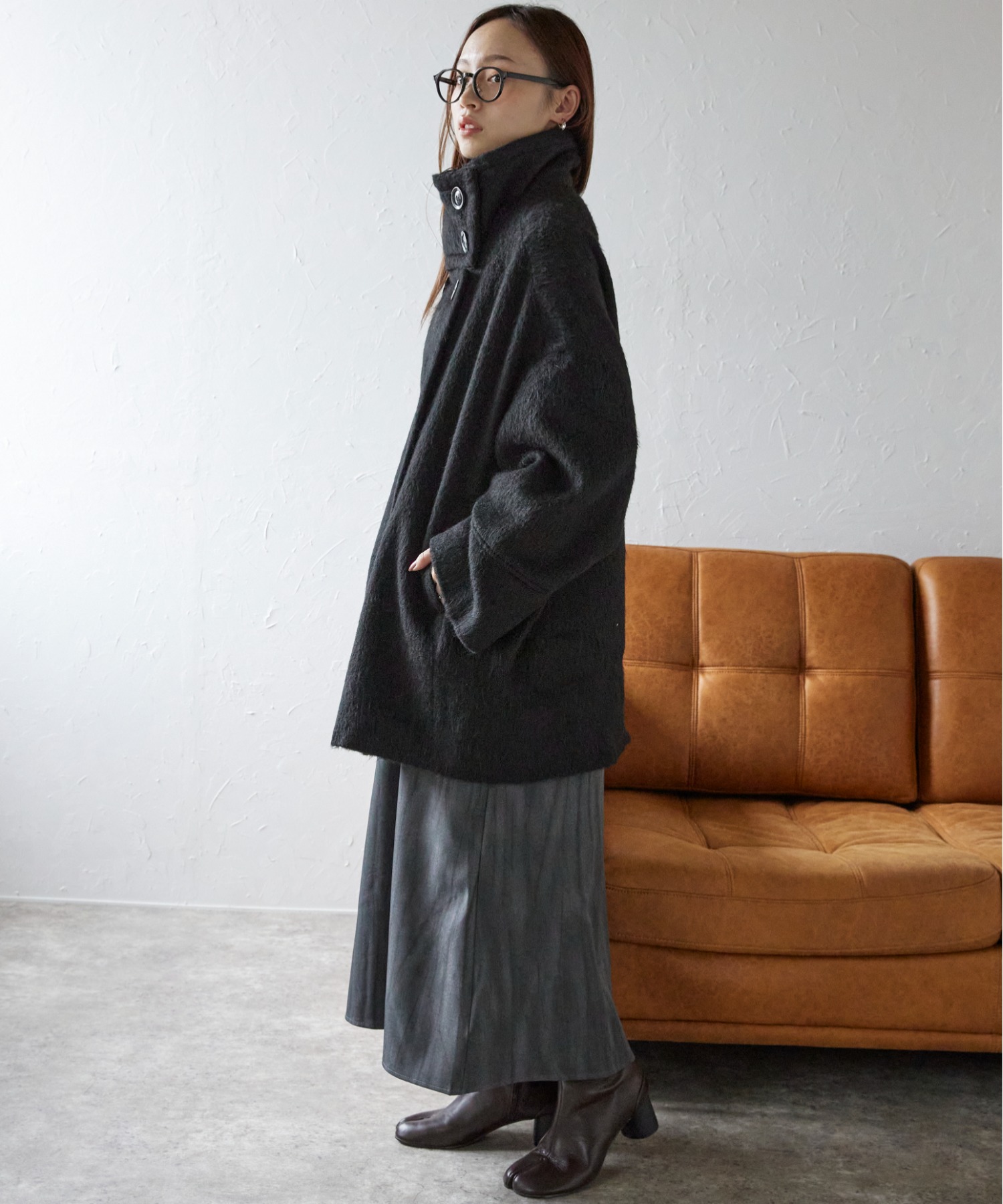 model：158cm 着用サイズ：FREE