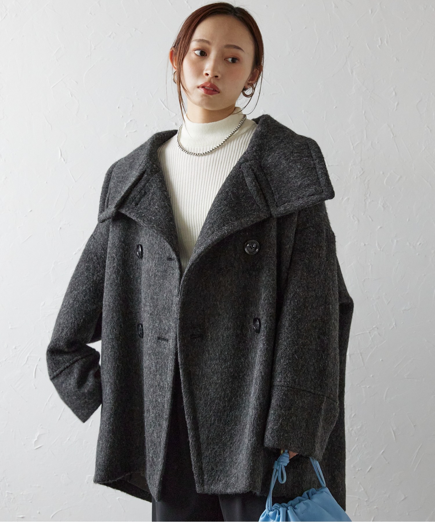 model：158cm 着用サイズ：FREE