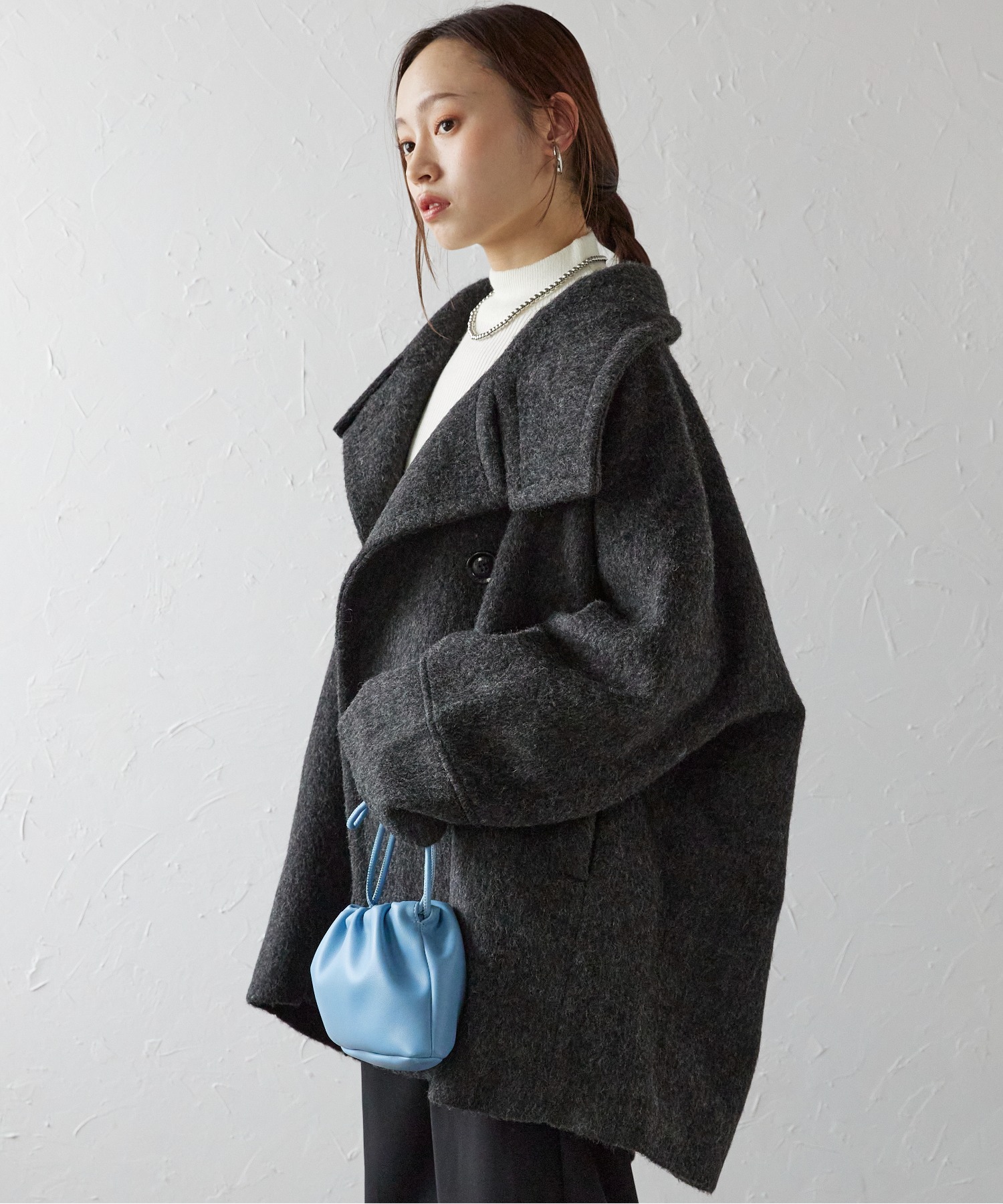 model：158cm 着用サイズ：FREE