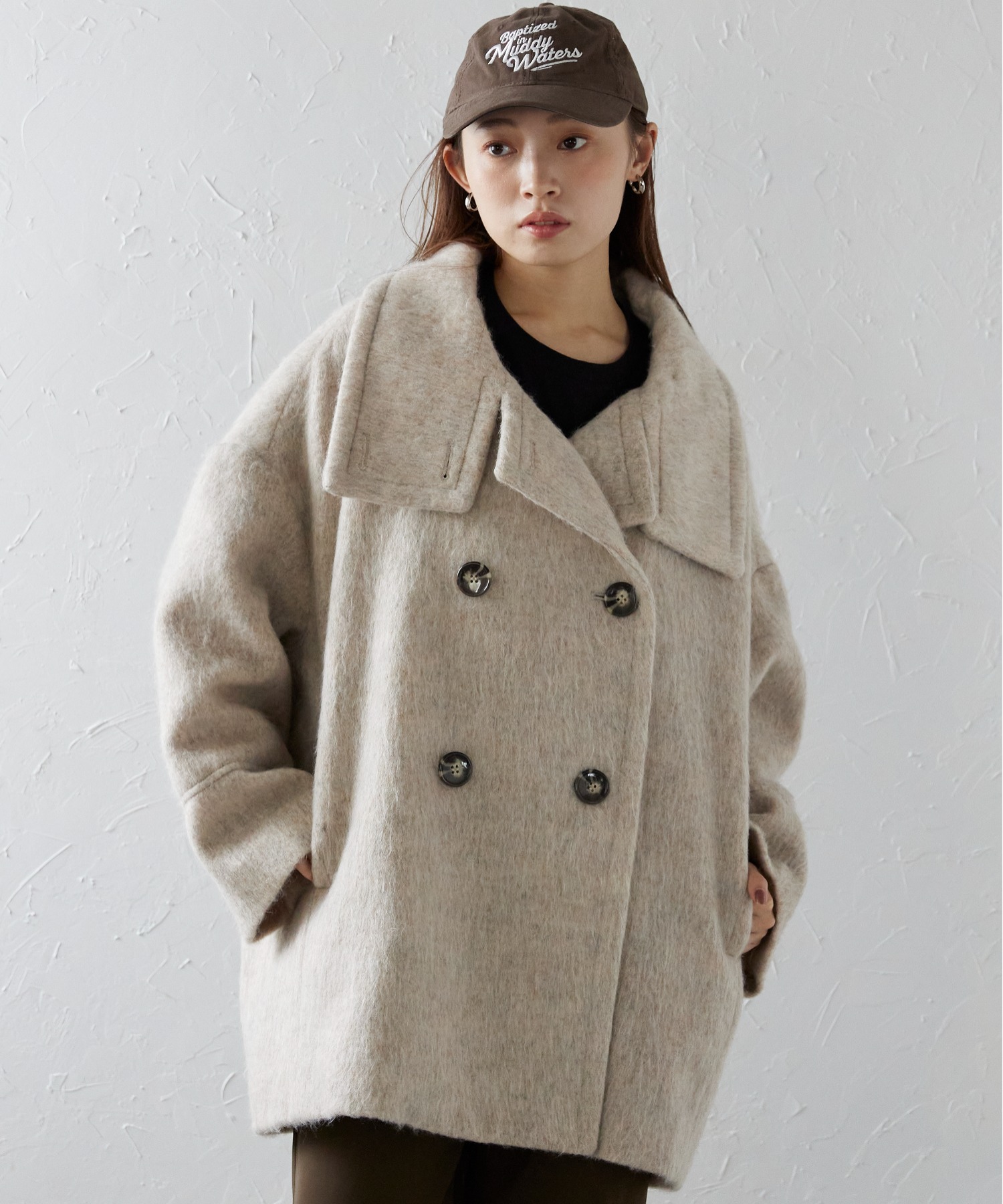 model：158cm 着用サイズ：FREE