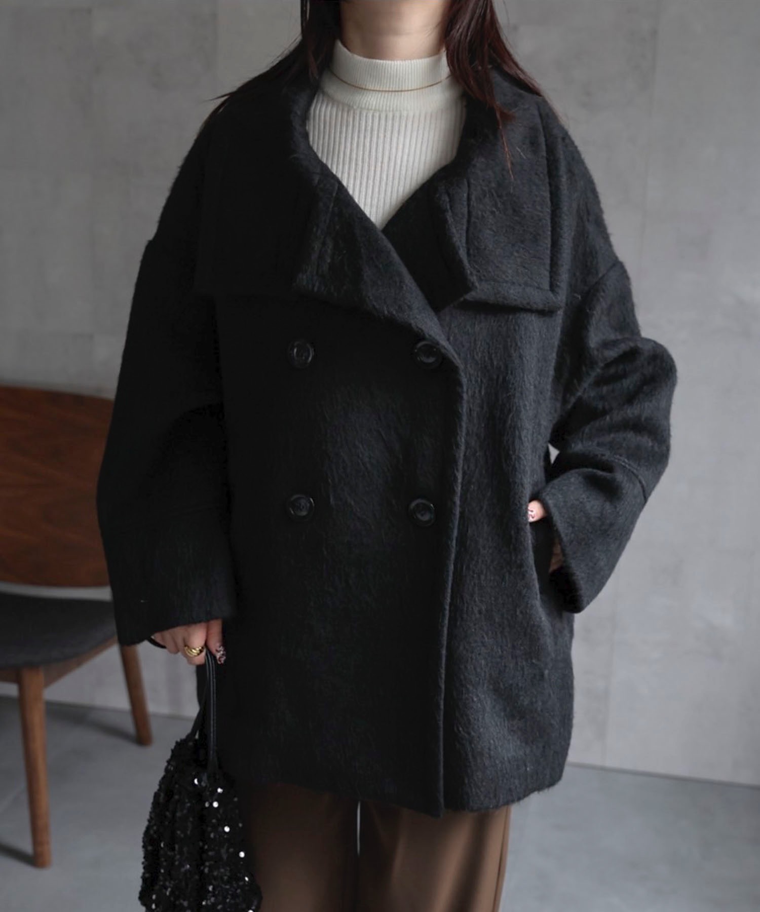 model：158cm 着用サイズ：FREE