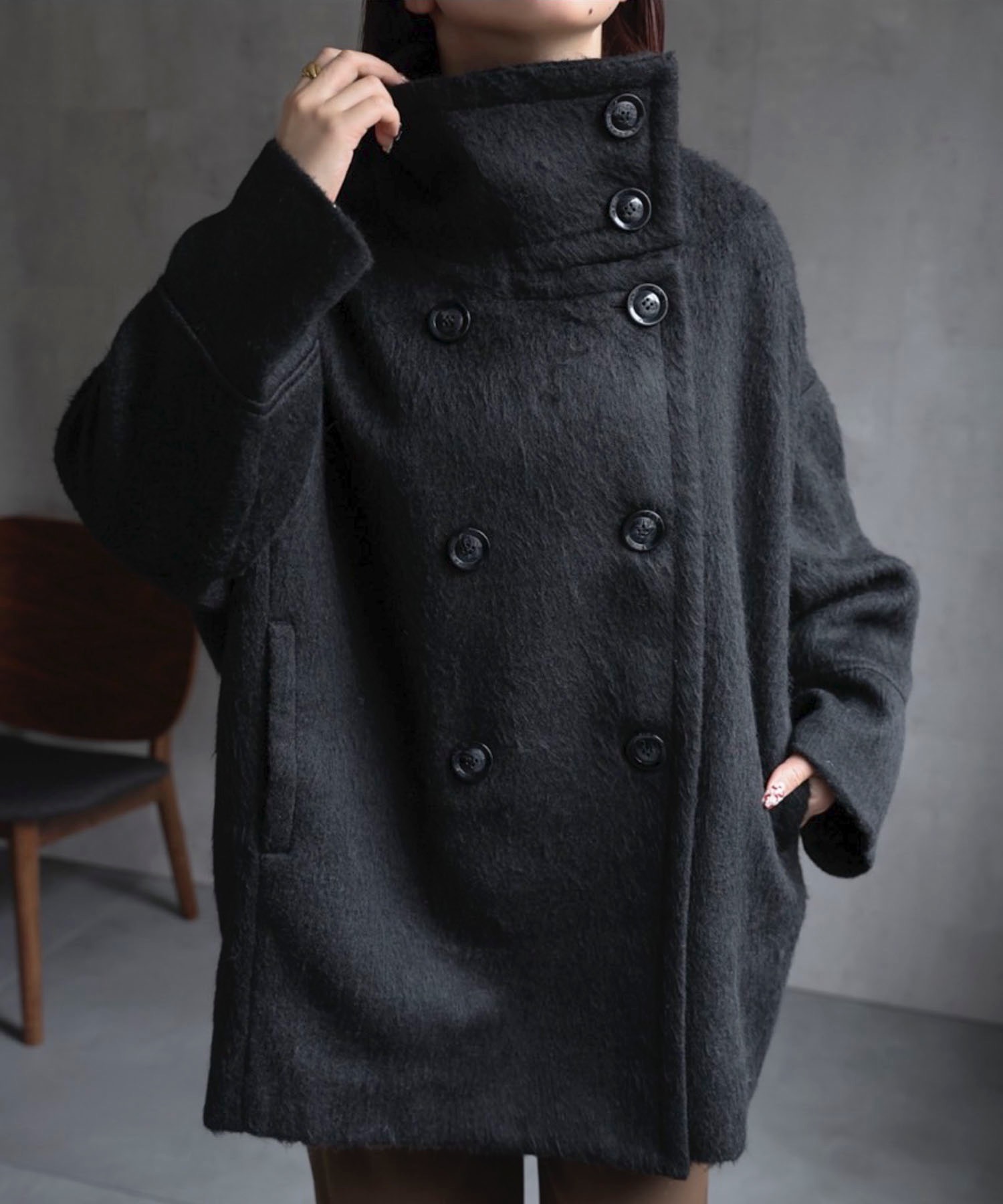 model：158cm 着用サイズ：FREE
