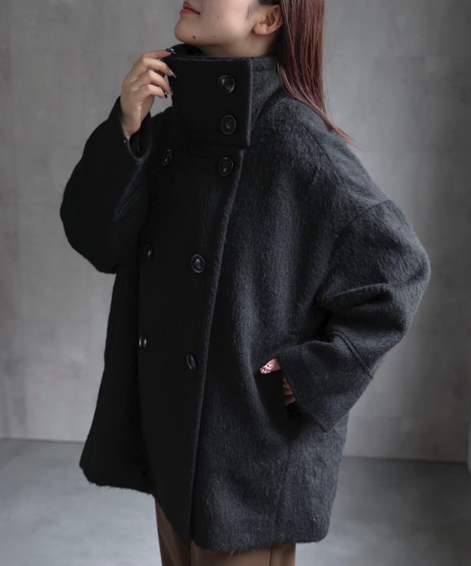 model：158cm 着用サイズ：FREE