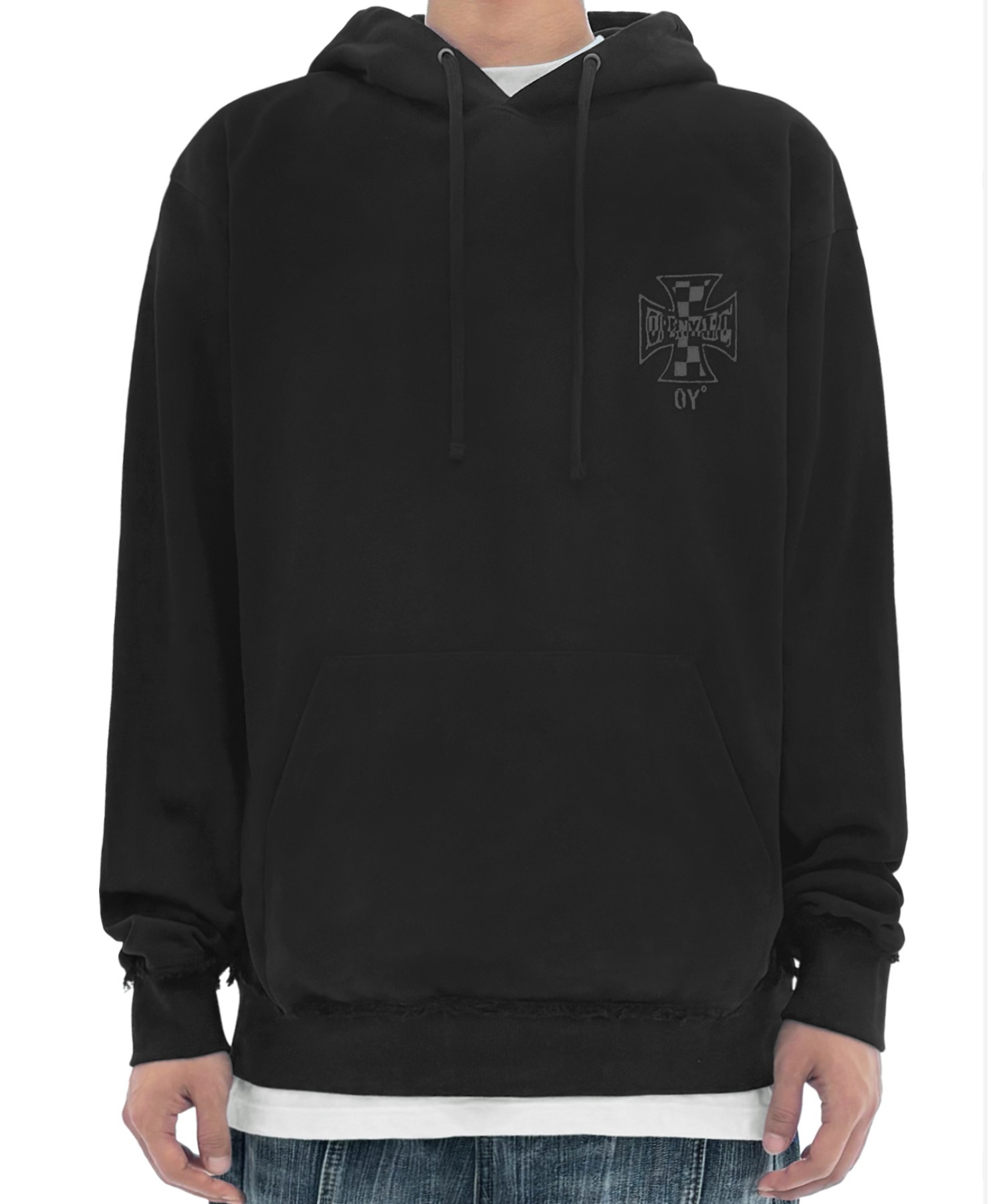 セール】『OY/オーワイ』MOSAIC ODOLLY HOODIE ZIP UP/モザイク